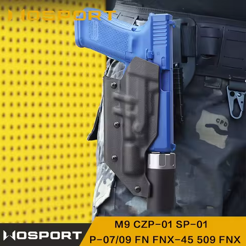 Kydex Pistol Holster X300 Lightweight Quick Padding Cover, GL 17 19 20 21 45/Wather PPQ/HK P30 P2000