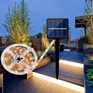 3M 5M Solar Strip LED Flexible String lights 2 Modes Auto ONOFF IP65 Waterproof Light Strip Outdoor Garden Home Decoration