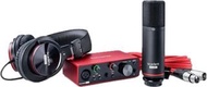 （清貨全新）Focusrite Scarlett Solo 錄音介面套裝 3代 送防噴網 Audio interface 2i2