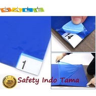 ESD Sticky Mat Colored Dust Adhesive/ Retailbiru 30 sheets