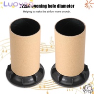 LUOYAO1 2PCS E302 Speaker Port Tubes, for 6-8 Inch Speakers 52mm Inner Hole Bass Enhancer, Replaceme