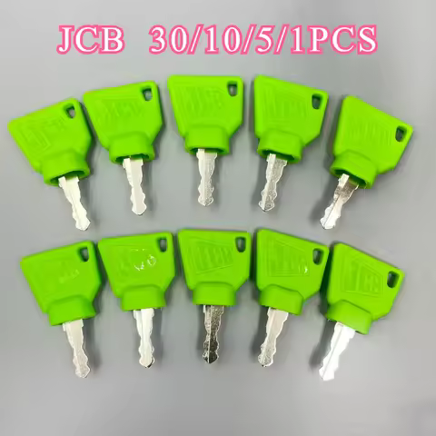 30/10/5/1PCS Key for JS JC B Heavy Equipment Ignition Key OEM 701/45501 331/26790 333/Y1374 P0P Gree