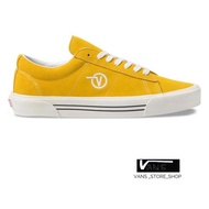 VANS ANAHEIM FACTORY SID DX OG YELLOW SUEDE SNEAKERS สินค้าลิขสิทธิ์แท้