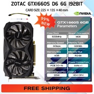 Original 99%New ZOTAC GeForce GTX 1660 SUPER DDR6 6G 192BIT nvidia Graphics Card (Used)