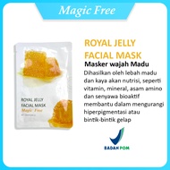 Magic Free Royal Jelly Facial Mask All Skin Types Hydration Hyaluronic Oily Face Mask Facial Care