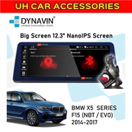 DYNAVIN BMW X5 SERIES F15 NBT/EVO OEM ANDROID SYSTEM SCREEN (12.3")