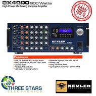 ▩♦☽2020 Kevler GX-4000 900W X2 Mic Mixing Karaoke Amplifier gx4000 power amplifier