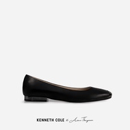 KENNETH COLE x ANNE THONGPRASOM รองเท้าส้นแบนผู้หญิงรุ่น ASTAIRE FLATS Black on Black สีดำ ( FLT - K
