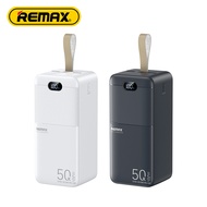 REMAX RPP-117 (50000mAh) | RPP-118 (80000mAh) Large Capacity Powerbank 3 Outputs 2 Inputs PD27W + QC