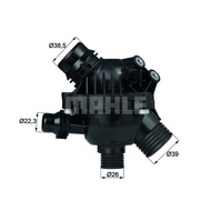 Water Valve Electric Control BMW E81 E87 E90 E60 E63 E65 X1 E84 X3 E83 F25 Z4 E85 E89 N52 N53 97 Deg