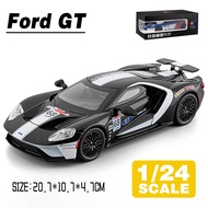 LEO 1:24 Ford GT Diecast Model Car Alloy Cars Toys Collection Gift For Kids Boy Girl