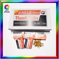 ⊙ ❂ ❏ 24box Eagle Thumbtacks Gold Thumb Tacks Push Pin