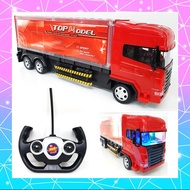 Mainan Budak RC Truck Lori Kawalan Jauh Remote 49mHz RC Container Penghabisan Stok Jualan Murah