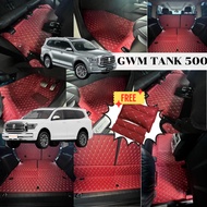 Car Floor Mats GWM TANK 500 2023-2025 Full 6D7D Fitted Direct Model