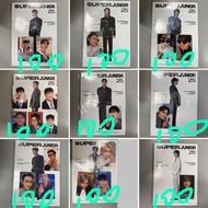 (小卡如圖，專輯僅拆) Super Junior 25 12輯 小卡 利特 金希澈 藝聲 神童 銀赫 李東海 崔始源 金厲旭 曹圭賢 Leeteuk Heechul Yesung 金鐘雲 shindo