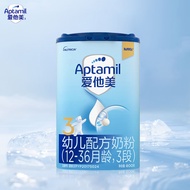 爱他美（Aptamil）婴幼儿配方奶粉 （12–36月龄，3段）800g*6