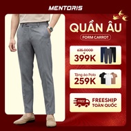 [GIVE POLO SHIRT] Mentoris Form CARROT High Quality Men's Casual Pants, Elegant Slim Fit Men's Trous