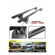 Toyota rush fortuner perodua aruz roof rail rack cross bar