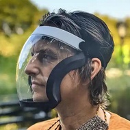 Protective Transparent Face Mask Face Mask Reusable Goggle Shield