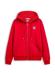 AIIZ (เอ ทู แซด) - AIIZ เสื้อฮู้ดผู้หญิงแบบซิปผ้าเฟรนช์เทอร์รี่ย์ AIIZ Womens Rose Zipper Hoodie