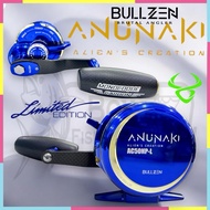 2024 BULLZEN ANUNAKI AC LIMITED EDITION OVERHEAD REEL AC30 AC50 FISHING REEL ROUND BC