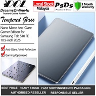 PsDs Samsung Tab S10 FE 10.9-inch 2025 X520 X526 Gamer Edition Nano Matte Anti-Glare Gaming Tempered