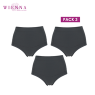 Wienna DY13124*3DY13125*3 ชุดชั้นใน เวียนนา กางเกงใน แพ้นท์กึ่งเสตย์ขาสั้น Shapely Pants เต็มตัว เอว