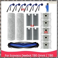 [L W H Y] Replacement Parts for   T80 Omni / T80 Robot Vacuum Accessories Brush Filter Set