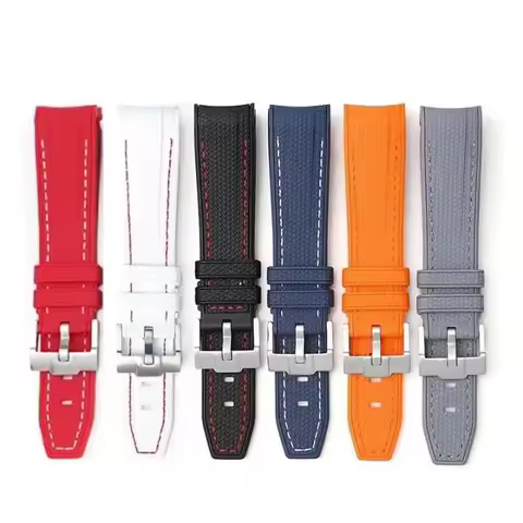 20mm Silicone Strap for Swatch X Omega Moon swatch for Seamaster 300 Curved Interface Women Men Qual