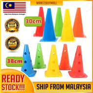 30cm 38cm Sports Plastic Skittle Hollow Cone Outdoot Indoor Soccer Football Basketball Taining Field