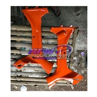 Inner Wing Cover Yamaha Fizr F1zr F1 ZR Legsield In Inner Braid Fiz R F1z R F1 ZR Orange Color