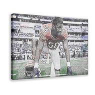 Roquan Smith Poster Football 46 Canvas Poster Wall Art Bedroom Decor Living Room Decoration Gift