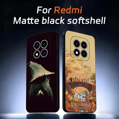 Classic movies The Lord Of The Rings Phone Case For Redmi Note15 14 13 12 11Pro Plus 5G 14C A3 Soft