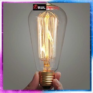 Vintage Incandescent Lamp Edison Bulb Model 60W - ST64