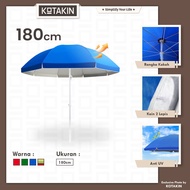 TENDA KOTAKIN Jumbo Tent Umbrella 180 Bazaar Beach Event Trade Cafe Tent Booth Sales Anti