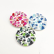 Modified Watch Accessories 28.5mm Camouflage Mechanical Dial Blue Luminous Surface Suitable for 8215