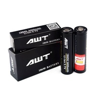 ถ่านชาร์จ AWT 18650 3400 mAh 1 ก้อน แถมฟรี ที่ชาร์จถ่าน แบบรางเดี่ยวปลั๊ก