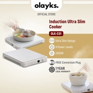 Olayks Ultra Slim Induction Cooker 2200w Electric Cooker Stove Portable Induction Hob Induction Stov