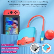 4K High Definition Plug And Play Mirroring Adapter - 3-In-1 Type-C To 4K + USB + PD Converter Hub, S