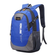 -Freeknht Men's Waterproof Laptop Backpack TR107 - biru