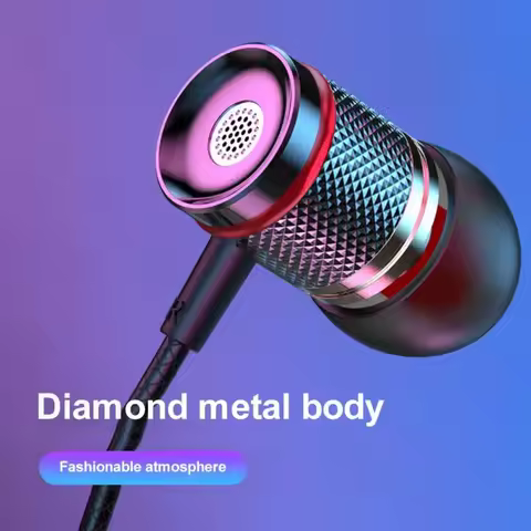 Wired Headphones DAC Type-C 3.5mm Headset 9D Bass Stereo Earbuds In-Ear Handsfree Earphones For S20 