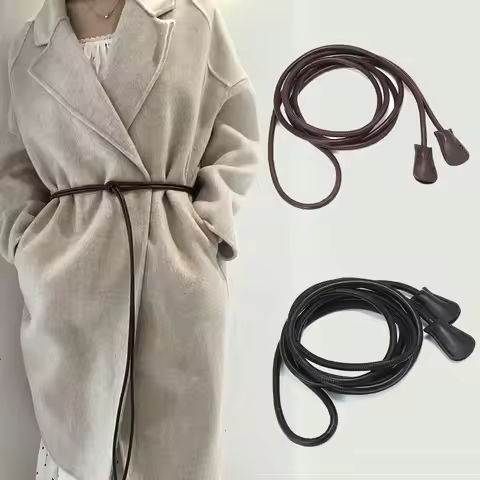 Waist Decoration Luxury Trendy Design Knotted Belt Vintage Versatile Waist Tie Rope Waist Strap