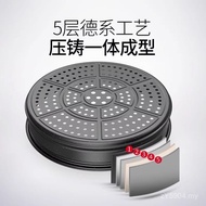 Wok Stainless Steel] [Steamer Steamer Dumpling Large Capacity Steamer Steamer Bun Steamer Steamer Bu