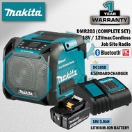 MAKITA DMR203 18V / 12Vmax Cordless Job Site Speaker