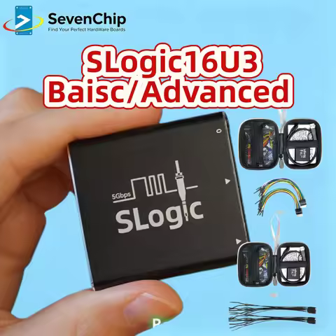 Sipeed SLogic16U3 Super-Speed Logic Analyzer 16CH 800M Adjustable Threshold For WIN MAC Linux Sample