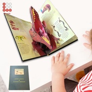 [Shiwaki3] 3D Dinosaur Book Dinosaurs Activity Book Creative Encyclopedia Prehistorica for Children 