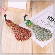 Ornaments Gifts Diamond Decoration Box Peacock Wedding Home Accessories Jewelry Box Trailing Craftsm