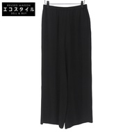 Plain People 羊毛寬褲，女款，黑色，3 號（36）[二手]