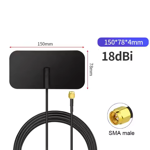 1Pcs LTE Patch Antenna 4G 3G 2G GSM GPRS Nb-iot Car Antenna 3M Paste Signal Booster Amplifier SMA ma
