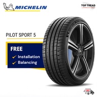 Michelin Pilot Sport 5 17 18 19 inch Tyre (INSTALLATION/DELIVERY WEST MY) Tayar T
